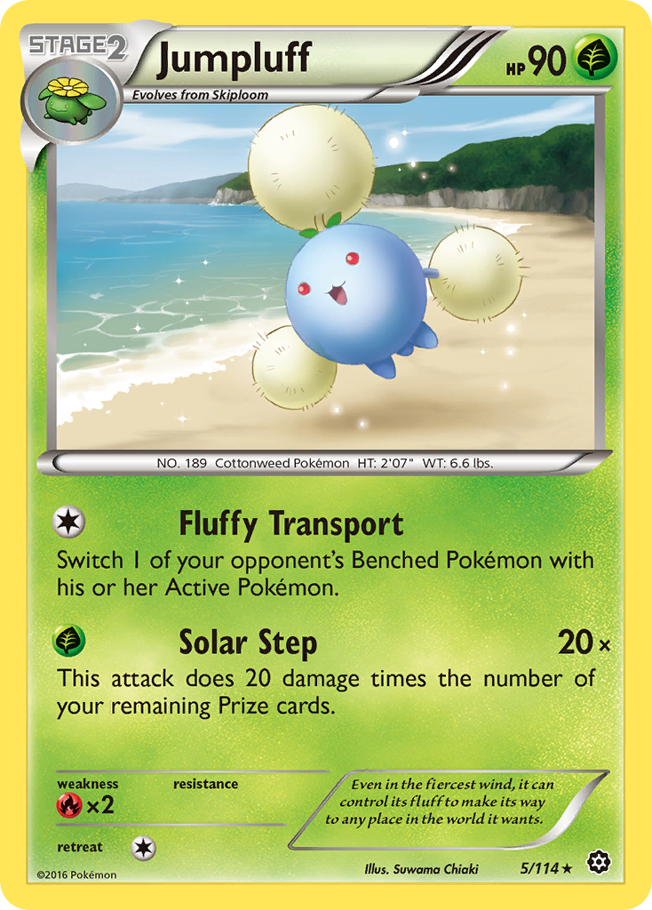 Jumpluff (5/114) [XY: Steam Siege] | Mega City Incorporated