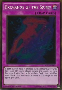 Exchange of the Spirit [PGL2-EN066] Gold Rare | Mega City Incorporated