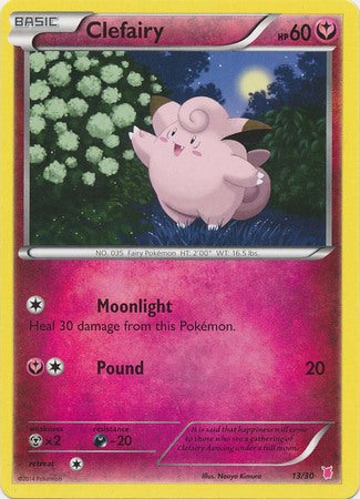 Clefairy (13/30) [XY: Trainer Kit 1 - Wigglytuff] | Mega City Incorporated