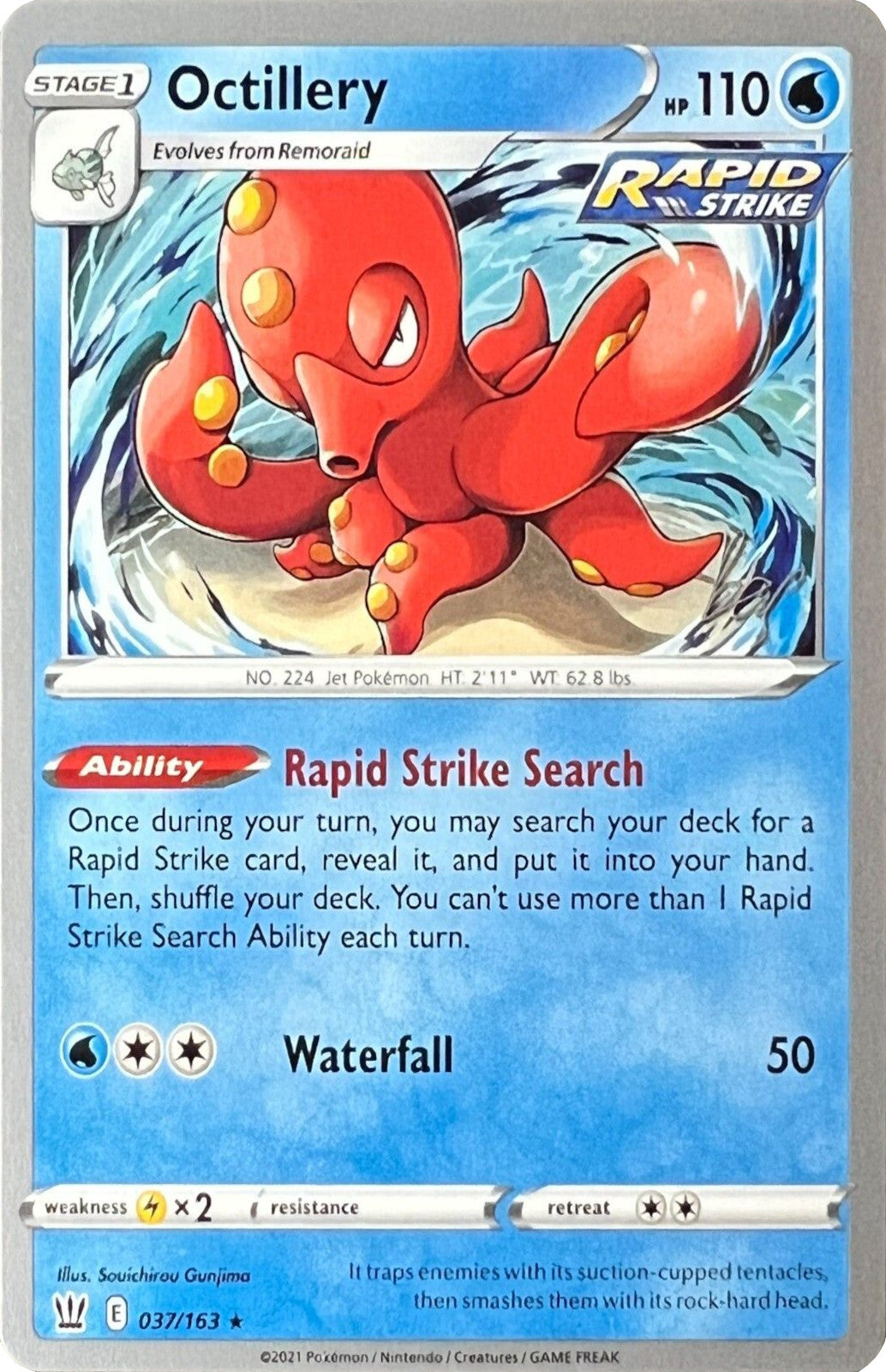 Octillery (037/163) (Cheryl Again - Sebastian Lashmet) [World Championships 2022] | Mega City Incorporated