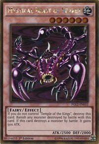 Mystical Beast of Serket [PGL2-EN032] Gold Rare | Mega City Incorporated