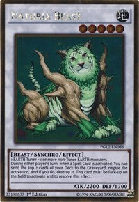 Naturia Beast [PGL2-EN086] Gold Rare | Mega City Incorporated