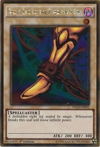 Right Leg of the Forbidden One [PGL2-EN022] Gold Rare | Mega City Incorporated