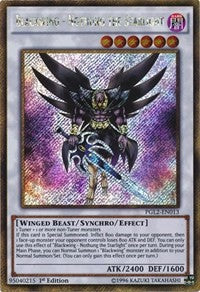 Blackwing - Nothung the Starlight [PGL2-EN013] Gold Secret Rare | Mega City Incorporated