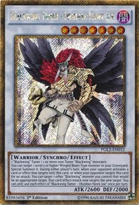 Blackwing Tamer - Obsidian Hawk Joe [PGL2-EN012] Gold Secret Rare | Mega City Incorporated