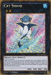 Cat Shark [PGL2-EN016] Gold Secret Rare | Mega City Incorporated