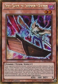 Ghost Charon, the Underworld Boatman [PGL2-EN005] Gold Secret Rare | Mega City Incorporated