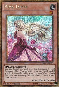 Rose Lover [PGL2-EN003] Gold Secret Rare | Mega City Incorporated