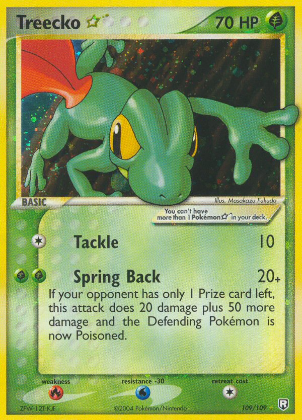 Treecko Star (109/109) [EX: Team Rocket Returns] | Mega City Incorporated