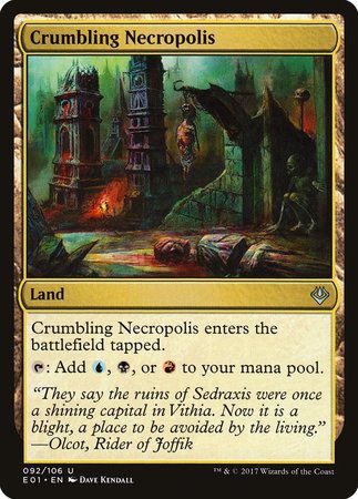 Crumbling Necropolis [Archenemy: Nicol Bolas] | Mega City Incorporated