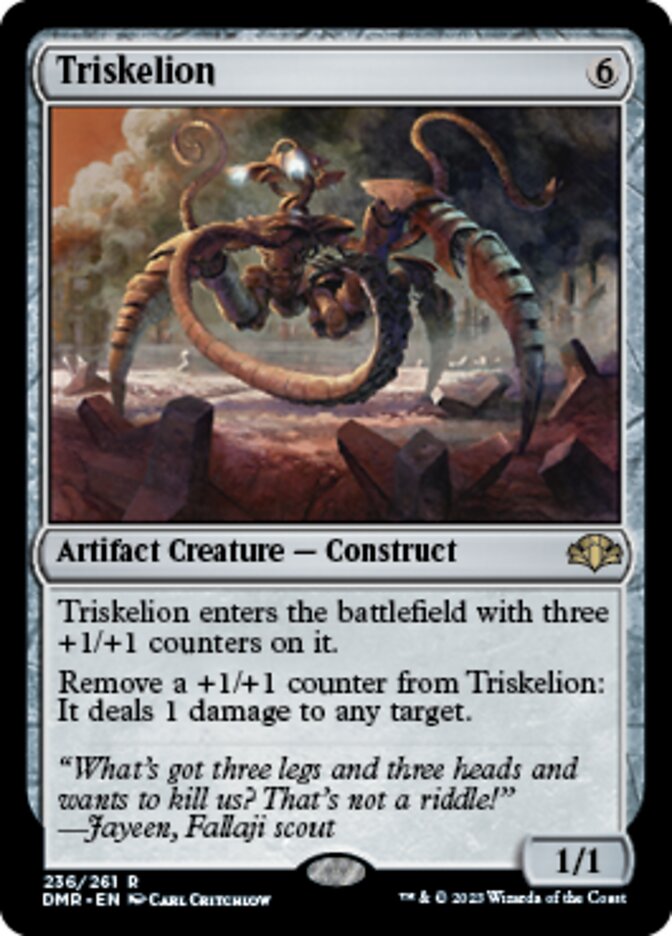 Triskelion [Dominaria Remastered] | Mega City Incorporated