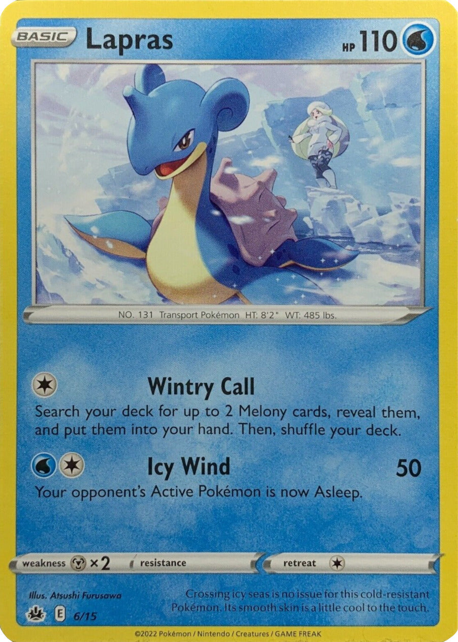 Lapras (6/15) [McDonald's Promos: Match Battle] | Mega City Incorporated