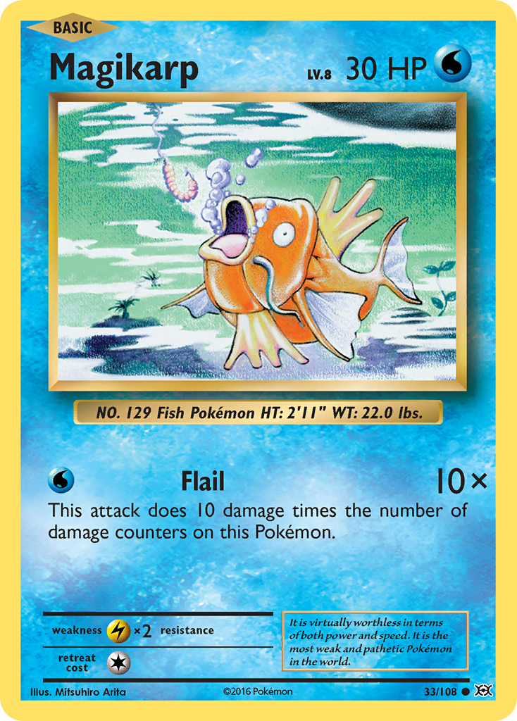 Magikarp (33/108) [XY: Evolutions] | Mega City Incorporated