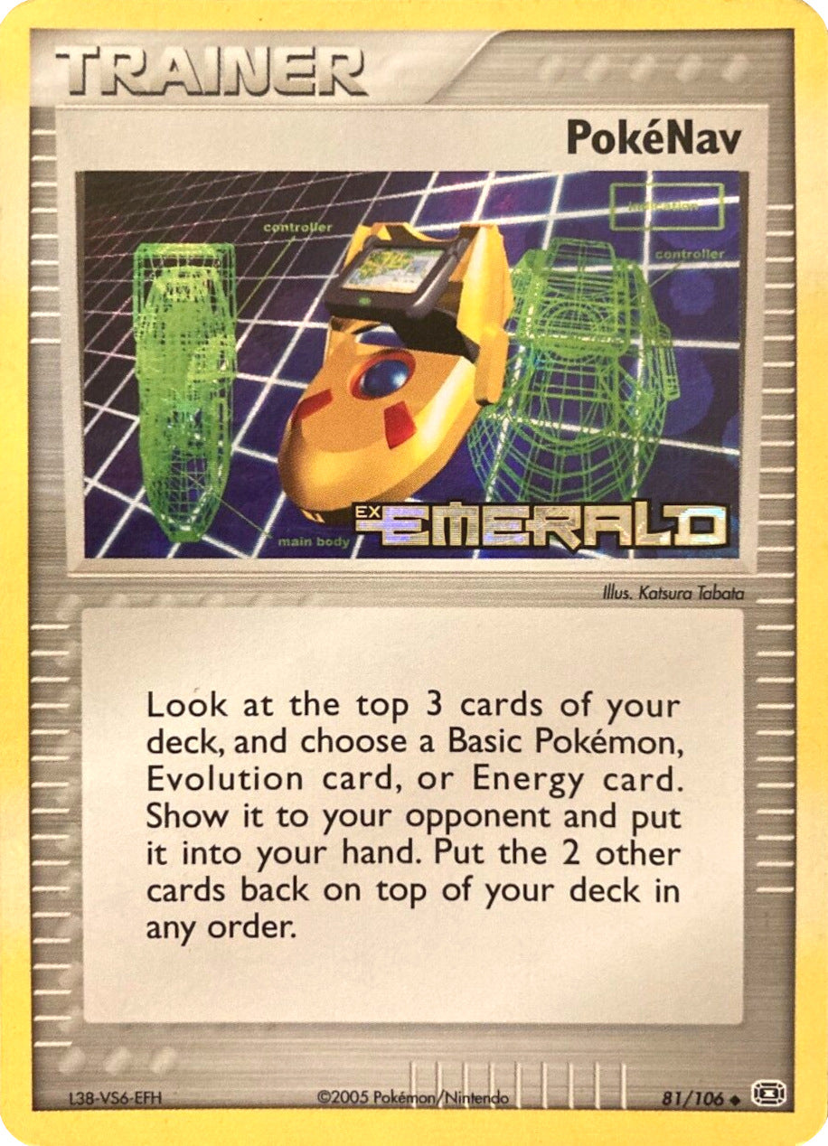 PokeNav (81/106) (Stamped) [EX: Emerald] | Mega City Incorporated