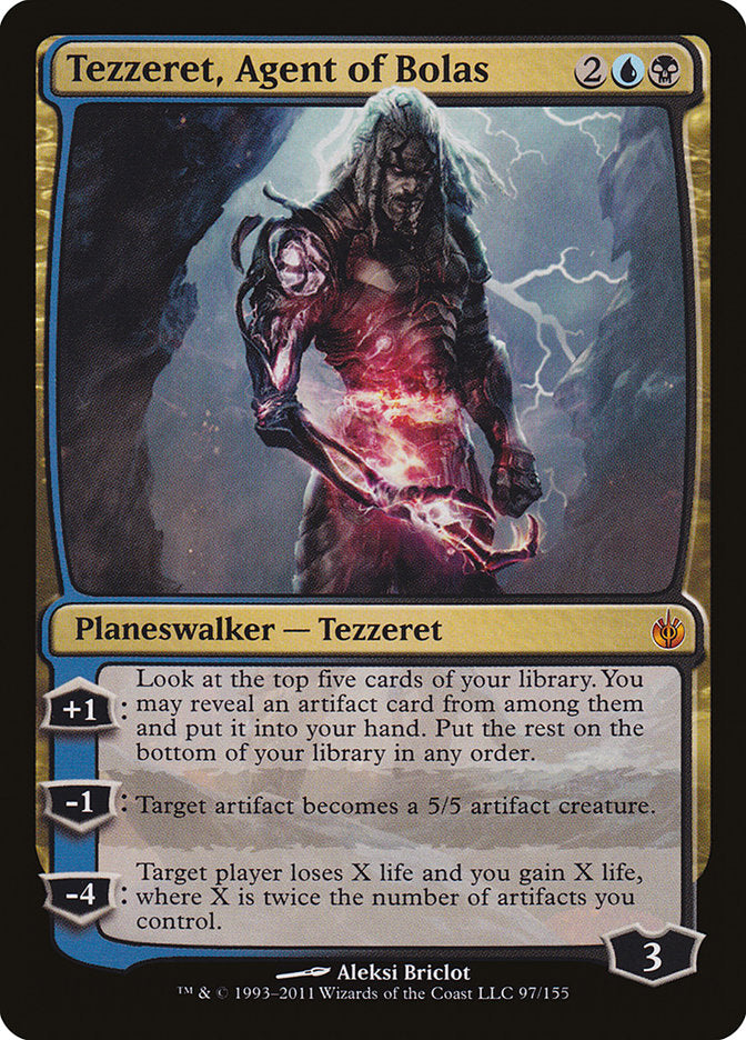 Tezzeret, Agent of Bolas [Mirrodin Besieged] | Mega City Incorporated