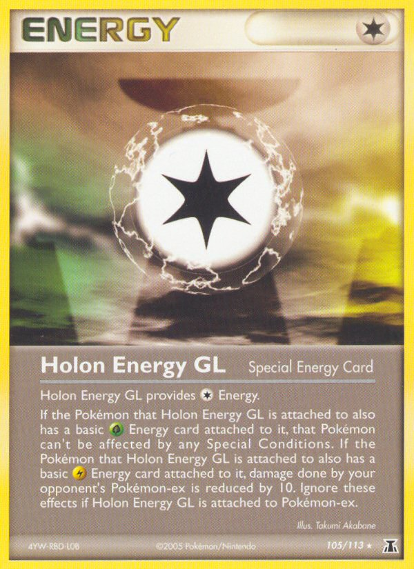 Holon Energy GL (105/113) [EX: Delta Species] | Mega City Incorporated