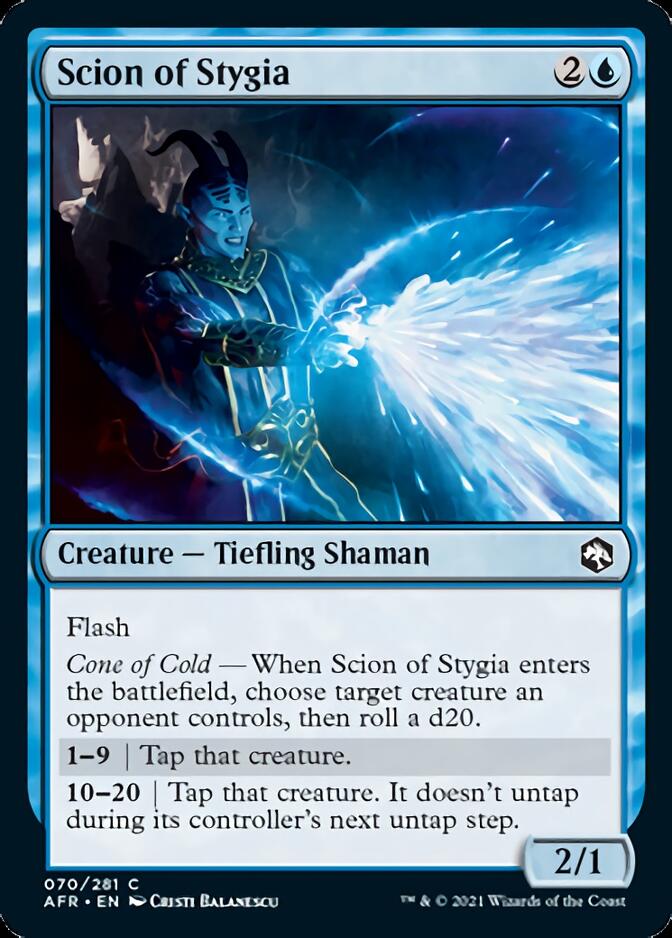 Scion of Stygia [Dungeons & Dragons: Adventures in the Forgotten Realms] | Mega City Incorporated