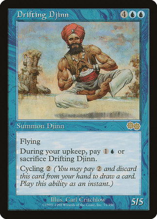 Drifting Djinn [Urza's Saga] | Mega City Incorporated