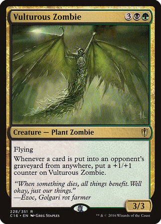 Vulturous Zombie [Commander 2016] | Mega City Incorporated