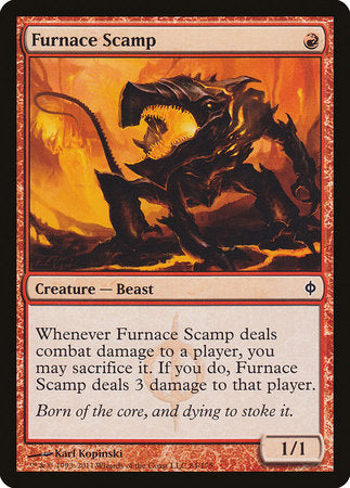 Furnace Scamp [New Phyrexia] | Mega City Incorporated