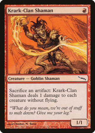 Krark-Clan Shaman [Mirrodin] | Mega City Incorporated