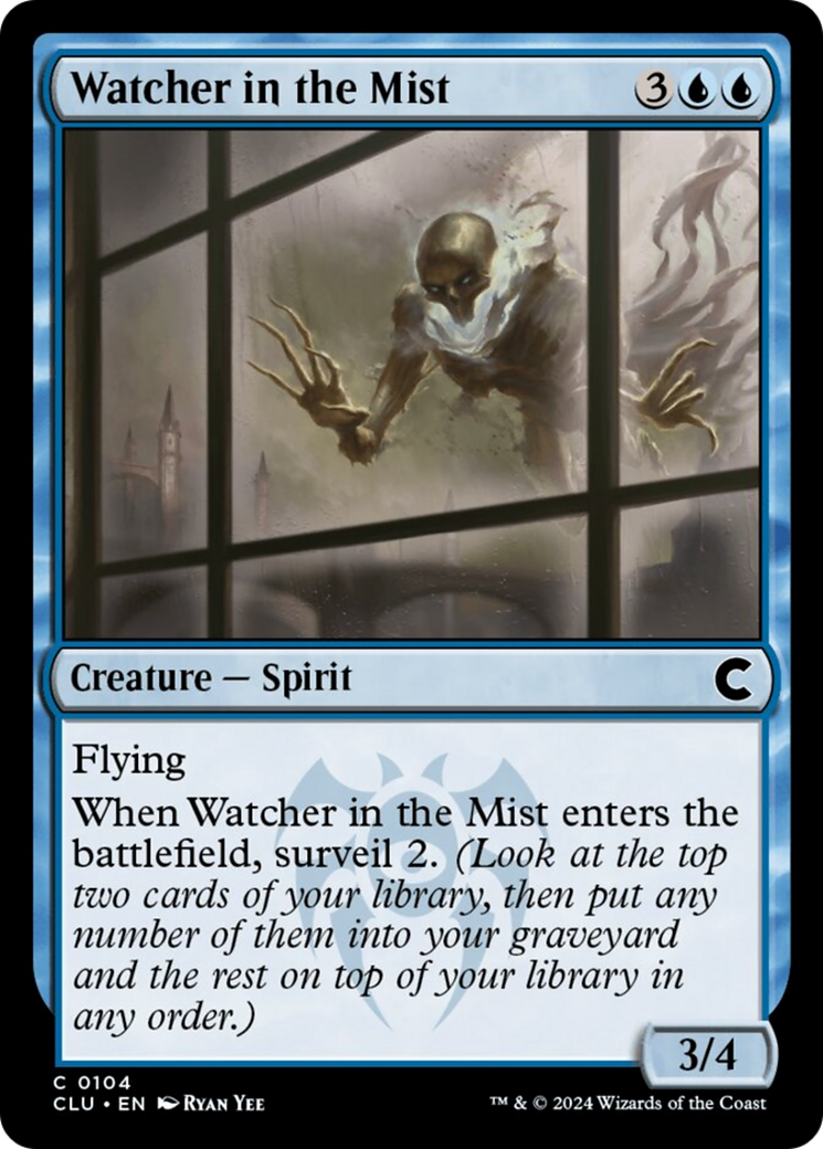 Watcher in the Mist [Ravnica: Clue Edition] | Mega City Incorporated