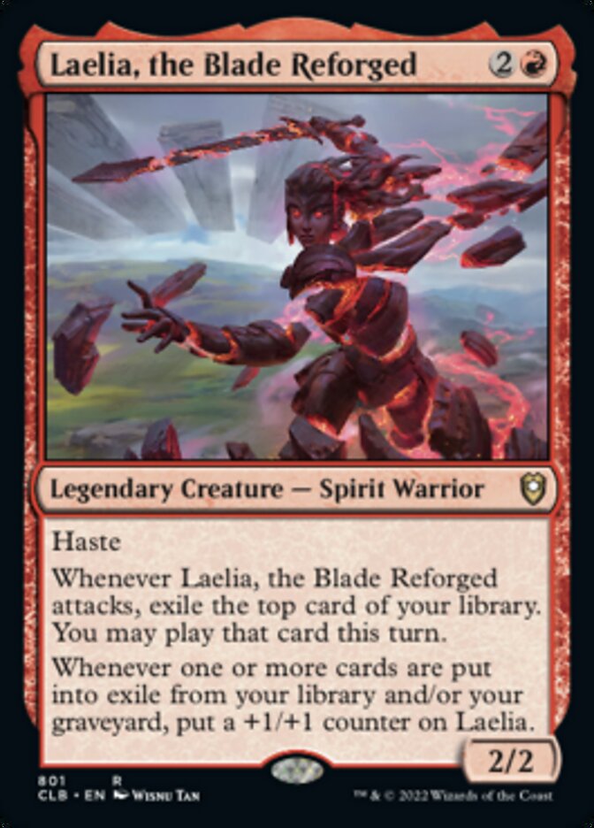 Laelia, the Blade Reforged [Commander Legends: Battle for Baldur's Gate] | Mega City Incorporated