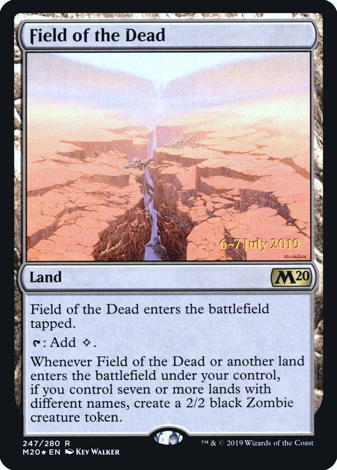 Field of the Dead  [Core Set 2020 Prerelease Promos] | Mega City Incorporated