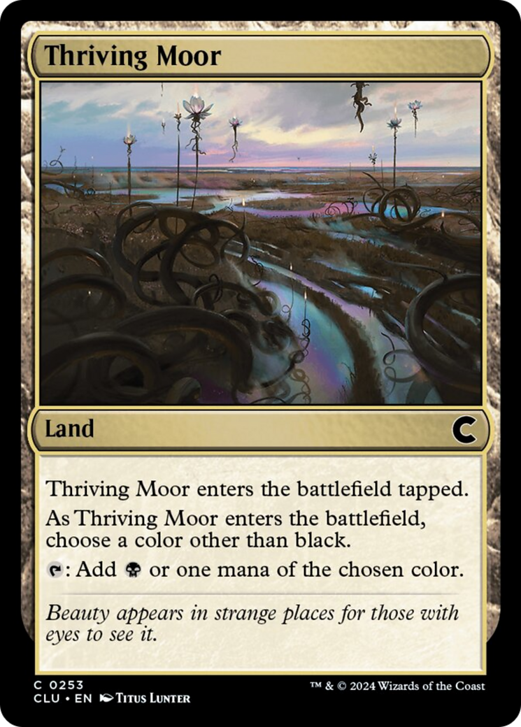 Thriving Moor [Ravnica: Clue Edition] | Mega City Incorporated