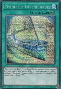 Pendulum Impenetrable [WSUP-EN050] Secret Rare | Mega City Incorporated