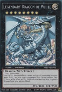 Legendary Dragon of White [WSUP-EN051] Secret Rare | Mega City Incorporated