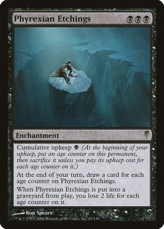 Phyrexian Etchings [Coldsnap] | Mega City Incorporated