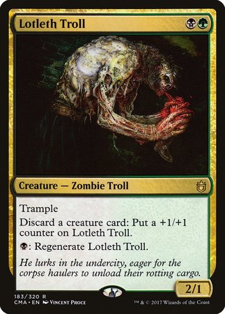 Lotleth Troll [Commander Anthology] | Mega City Incorporated