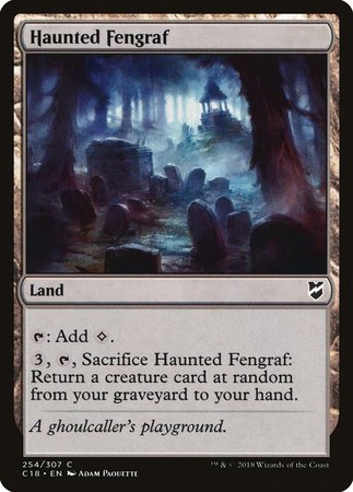 Haunted Fengraf [Commander 2018] | Mega City Incorporated