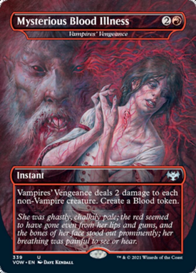 Vampires' Vengeance - Mysterious Blood Illness [Innistrad: Crimson Vow] | Mega City Incorporated