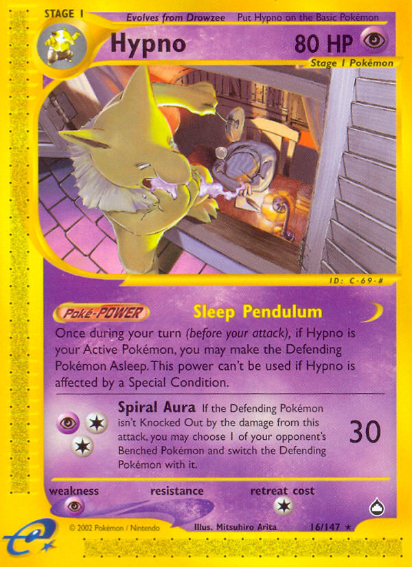 Hypno (16/147) [Aquapolis] | Mega City Incorporated