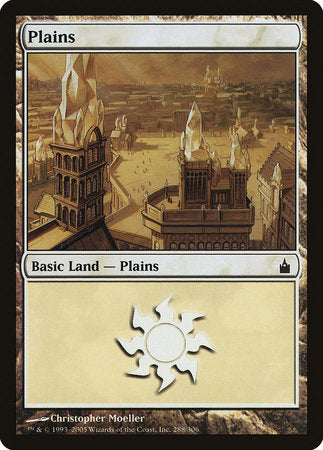 Plains (288) [Ravnica: City of Guilds] | Mega City Incorporated