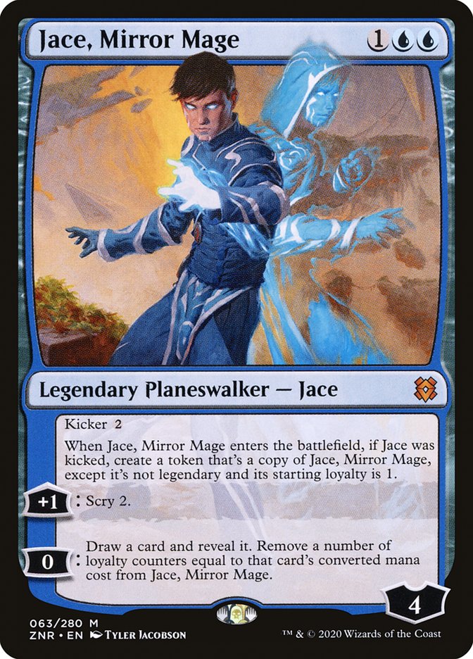 Jace, Mirror Mage [Zendikar Rising] | Mega City Incorporated