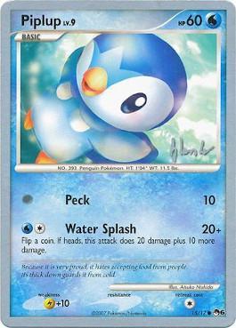 Piplup LV.9 (15/17) (Empotech - Dylan Lefavour) [World Championships 2008] | Mega City Incorporated