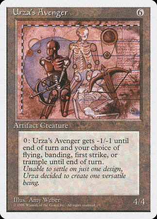 Urza's Avenger [Fourth Edition] | Mega City Incorporated