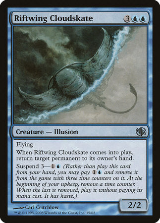 Riftwing Cloudskate [Duel Decks: Jace vs. Chandra] | Mega City Incorporated