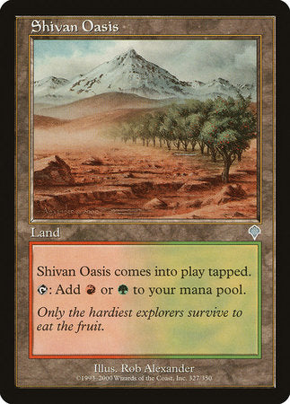 Shivan Oasis [Invasion] | Mega City Incorporated