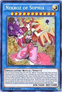 Nekroz of Sophia [CROS-EN038] Secret Rare | Mega City Incorporated