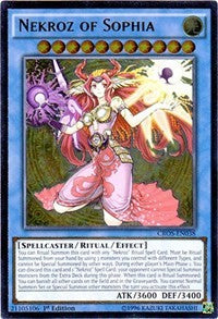 Nekroz of Sophia (UTR) [CROS-EN038] Ultimate Rare | Mega City Incorporated