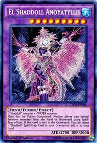 El Shaddoll Anoyatyllis [CROS-EN044] Secret Rare | Mega City Incorporated