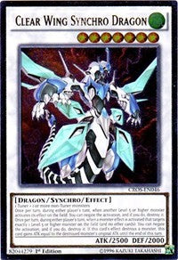 Clear Wing Synchro Dragon (UTR) [CROS-EN046] Ultimate Rare | Mega City Incorporated