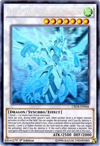 Clear Wing Synchro Dragon (Ghost Rare) [CROS-EN046] Ghost Rare | Mega City Incorporated