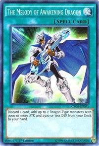 The Melody of Awakening Dragon [CROS-EN091] Super Rare | Mega City Incorporated