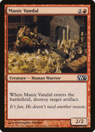 Manic Vandal [Magic 2012] | Mega City Incorporated