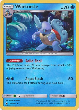 Wartortle (34/214) (Premium Collection Promo) [Sun & Moon: Unbroken Bonds] | Mega City Incorporated